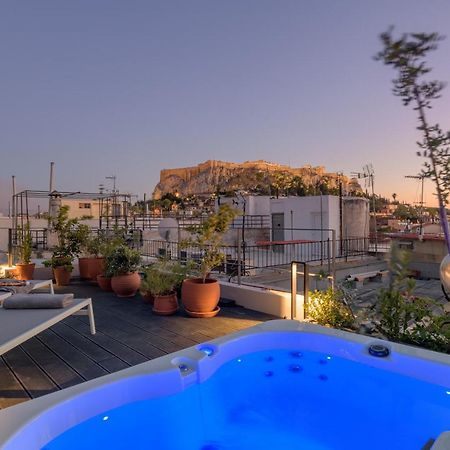 Meno Suite With Private Terrace - Jaccuzzi, Acropolis View Athènes Extérieur photo