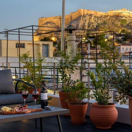 Meno Suite With Private Terrace - Jaccuzzi, Acropolis View Athènes Extérieur photo