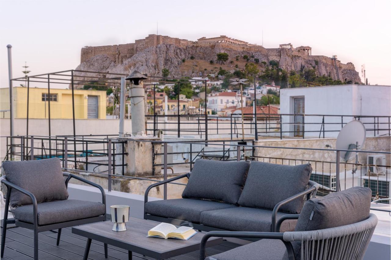 Meno Suite With Private Terrace - Jaccuzzi, Acropolis View Athènes Extérieur photo